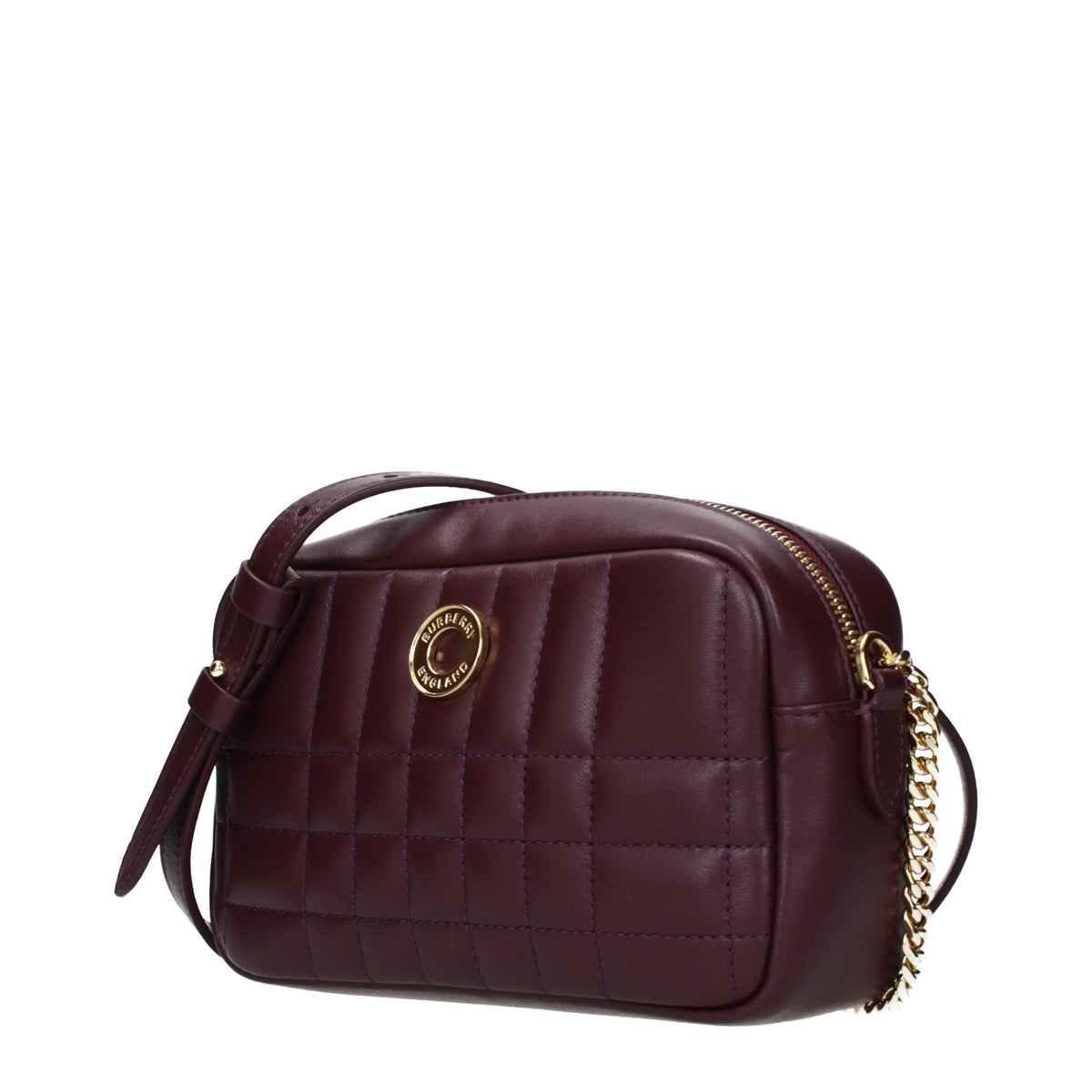 Burberry Rote Leder Umhängetasche