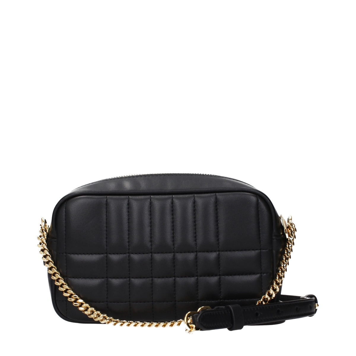 Burberry Schwarze Leder Umhängetasche