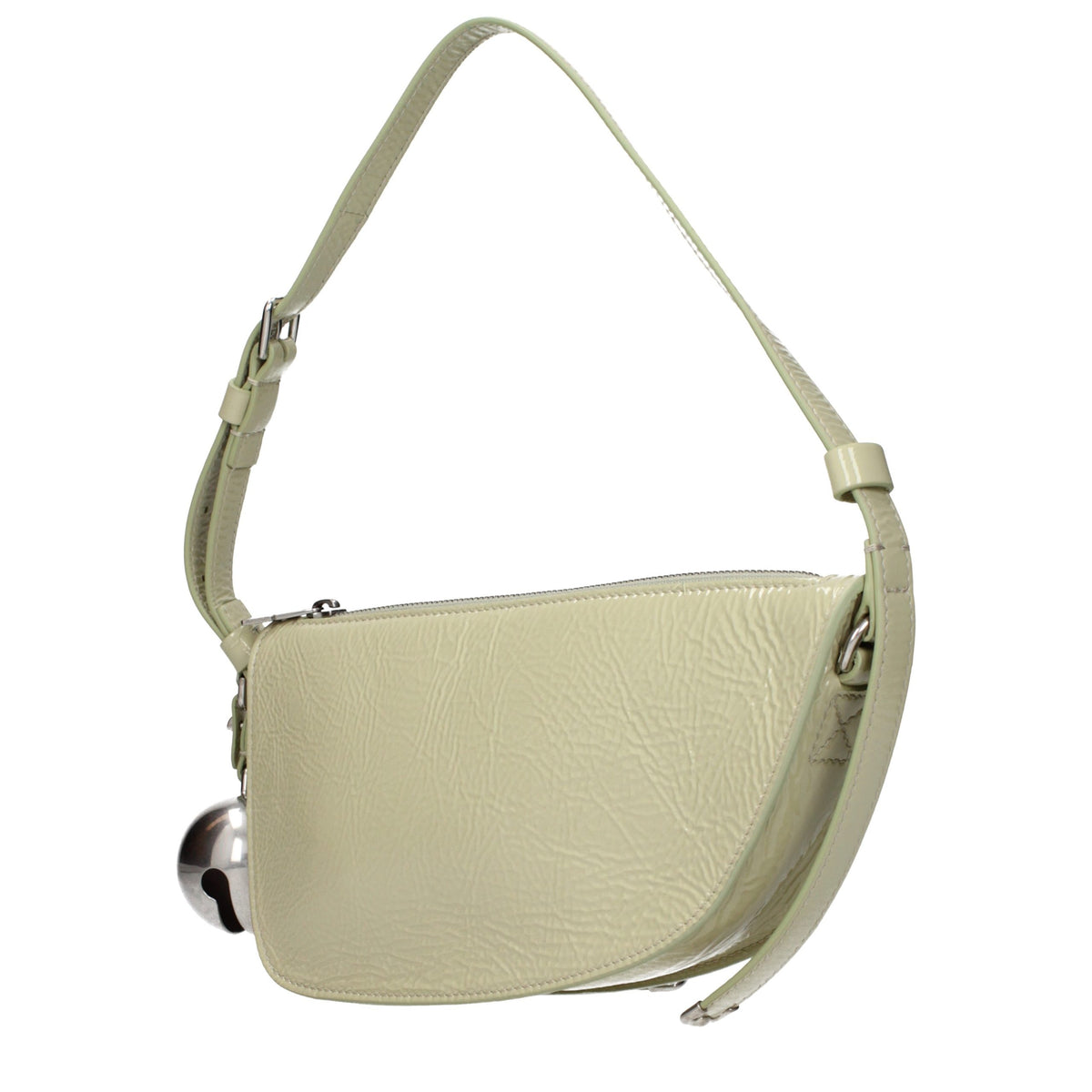Burberry Grüne Leder Schultertasche