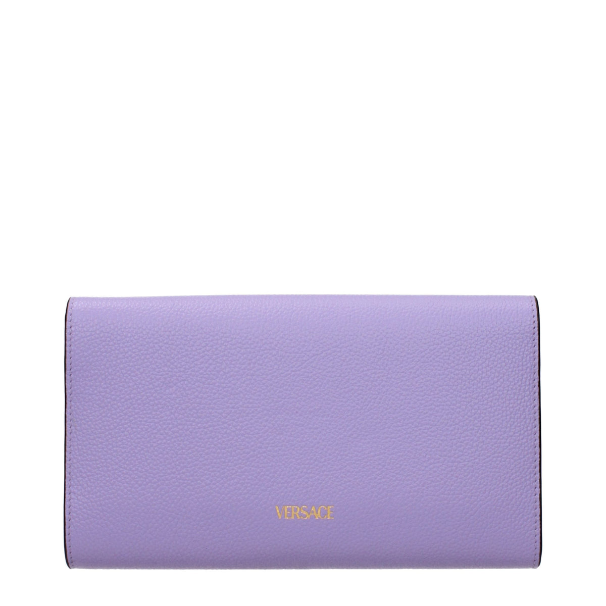 Versace Violette Leder-Clutch