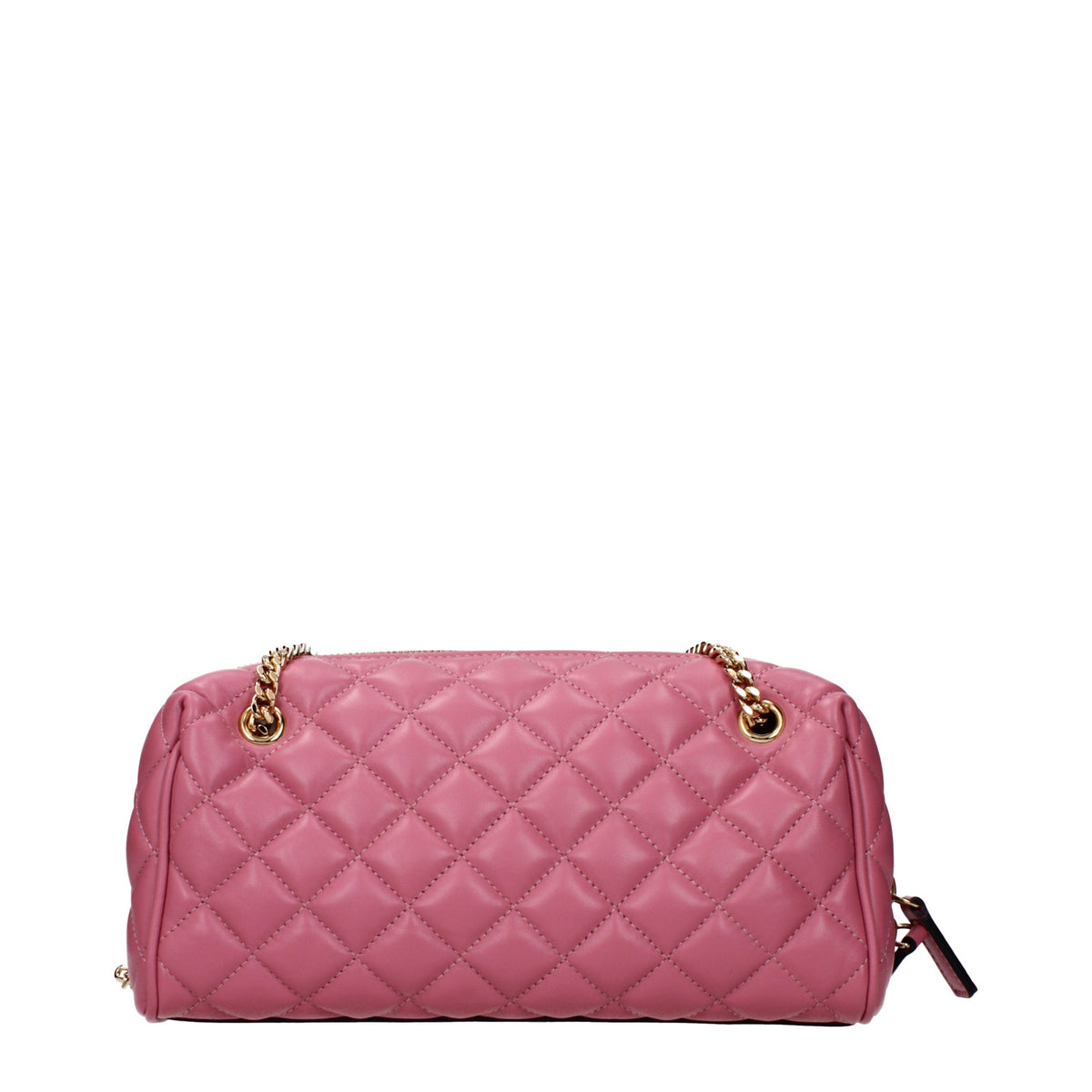 Versace Schultertasche aus pinkfarbenem Leder