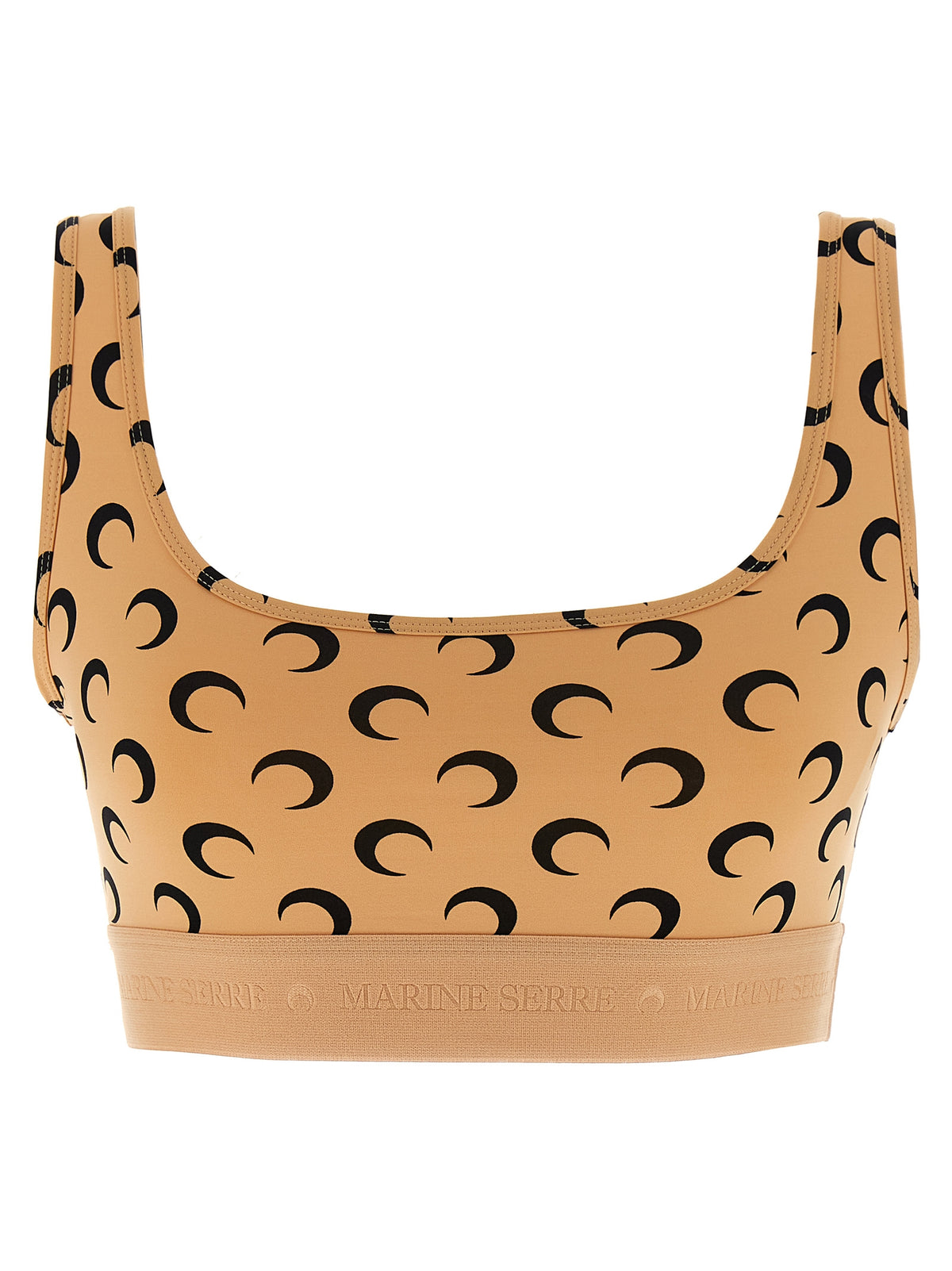 Marine Serre Beige Polyamid Sport-BH