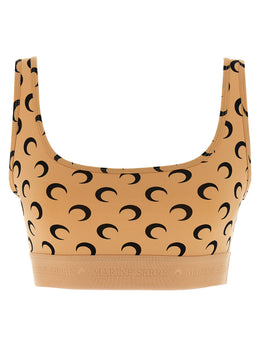 Marine Serre Beige Polyamid Sport-BH