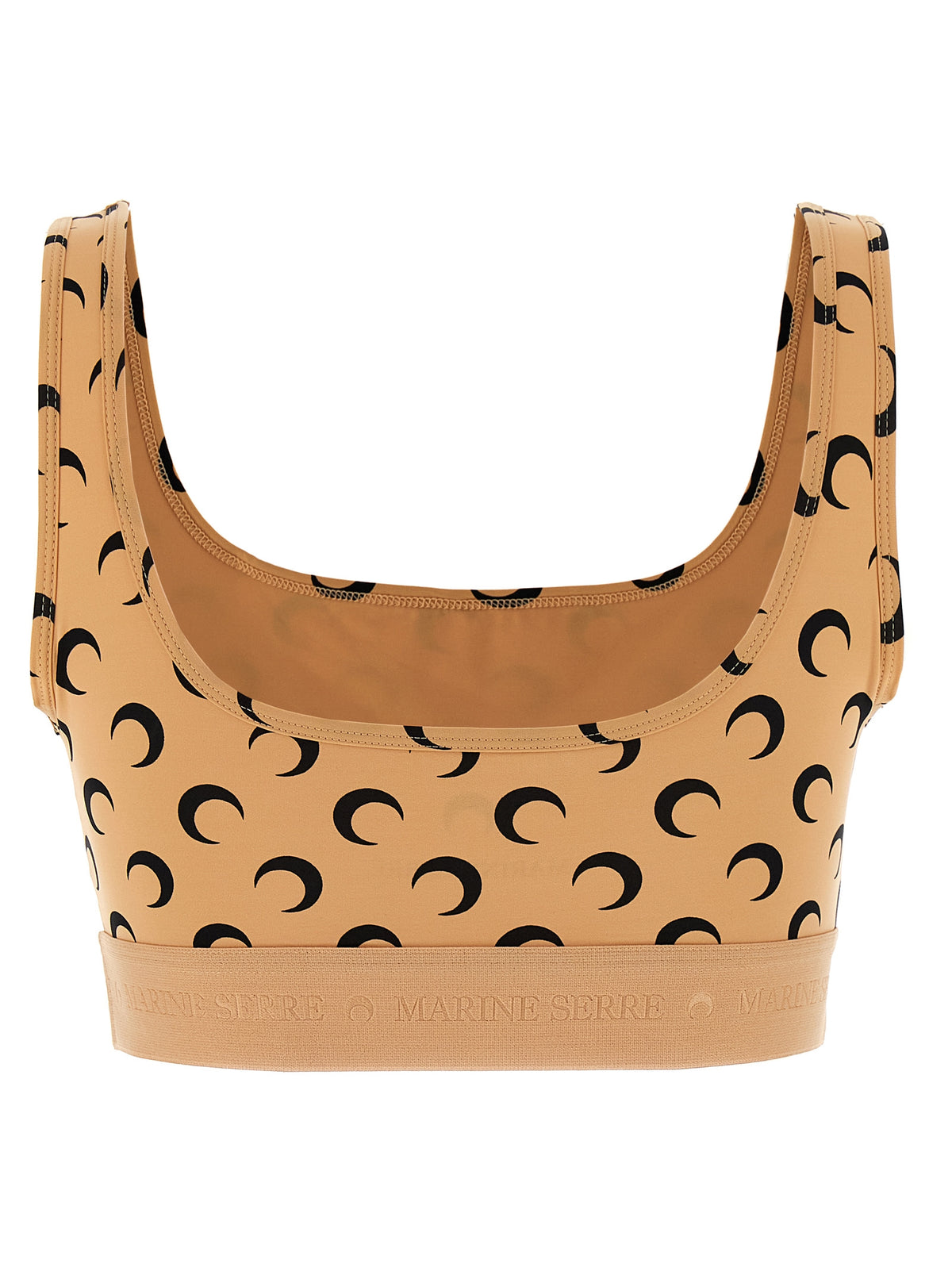 Marine Serre Beige Polyamid Sport-BH