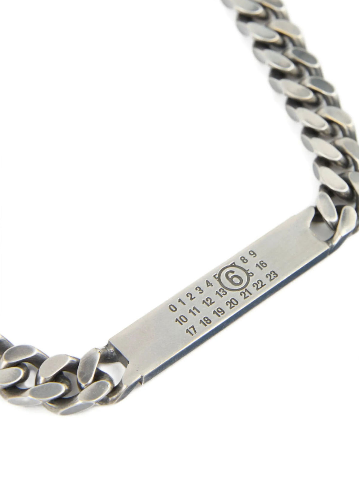 MM6 Maison Margiela Halskette aus Silbermessing