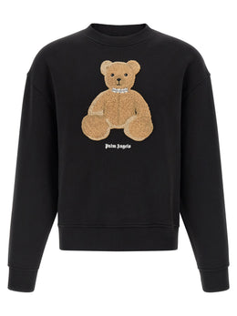 Palm Angels Schwarzer Baumwoll-Sweatshirt