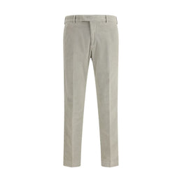 PT Torino Graue Baumwoll-Freizeithose