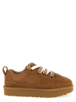 UGG Braune Ledersneaker