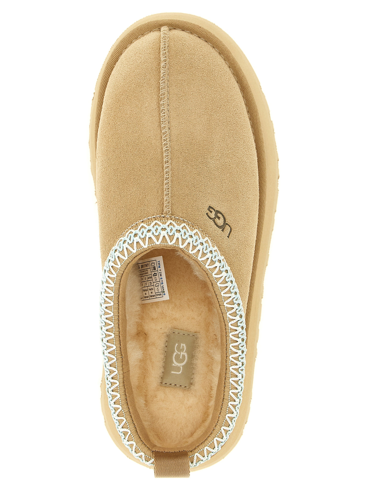 UGG Beige Leder Mules