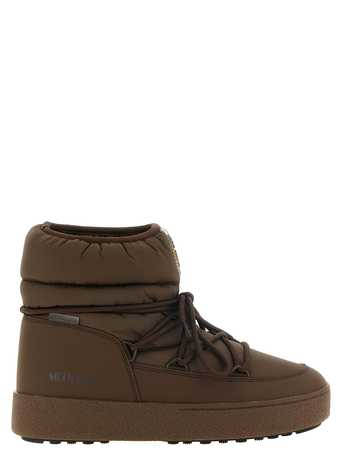 Moon Boot Braune Stiefel aus Polyamid