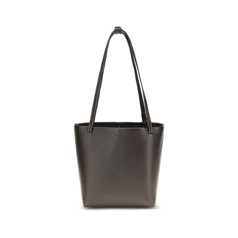 The Row Braune Kalbsleder Bos Taurus Schultertasche