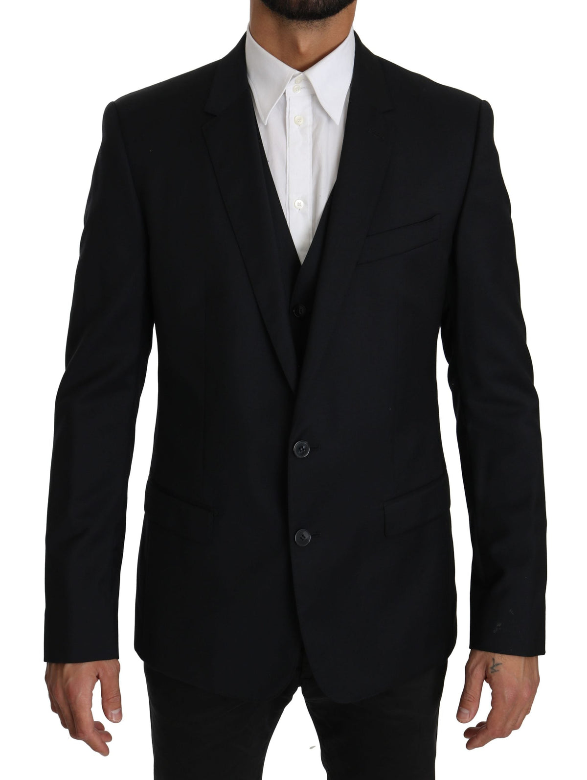 Dolce & Gabbana Blauer Viskose-Zweiteiler