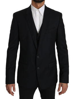 Dolce & Gabbana Blauer Viskose-Zweiteiler
