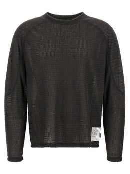 SATISFY Grauer Cardigan aus Polyester