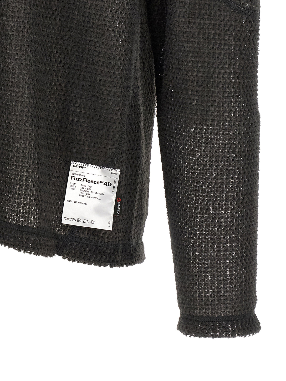 SATISFY Grauer Cardigan aus Polyester