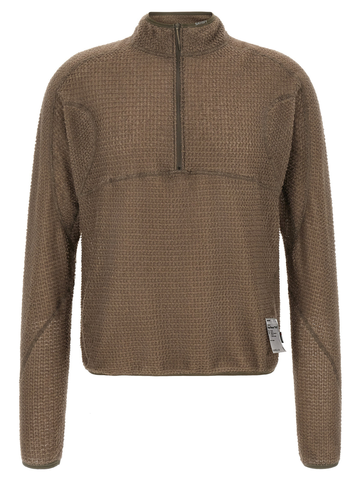 SATISFY Brauner Polyester-Pullover