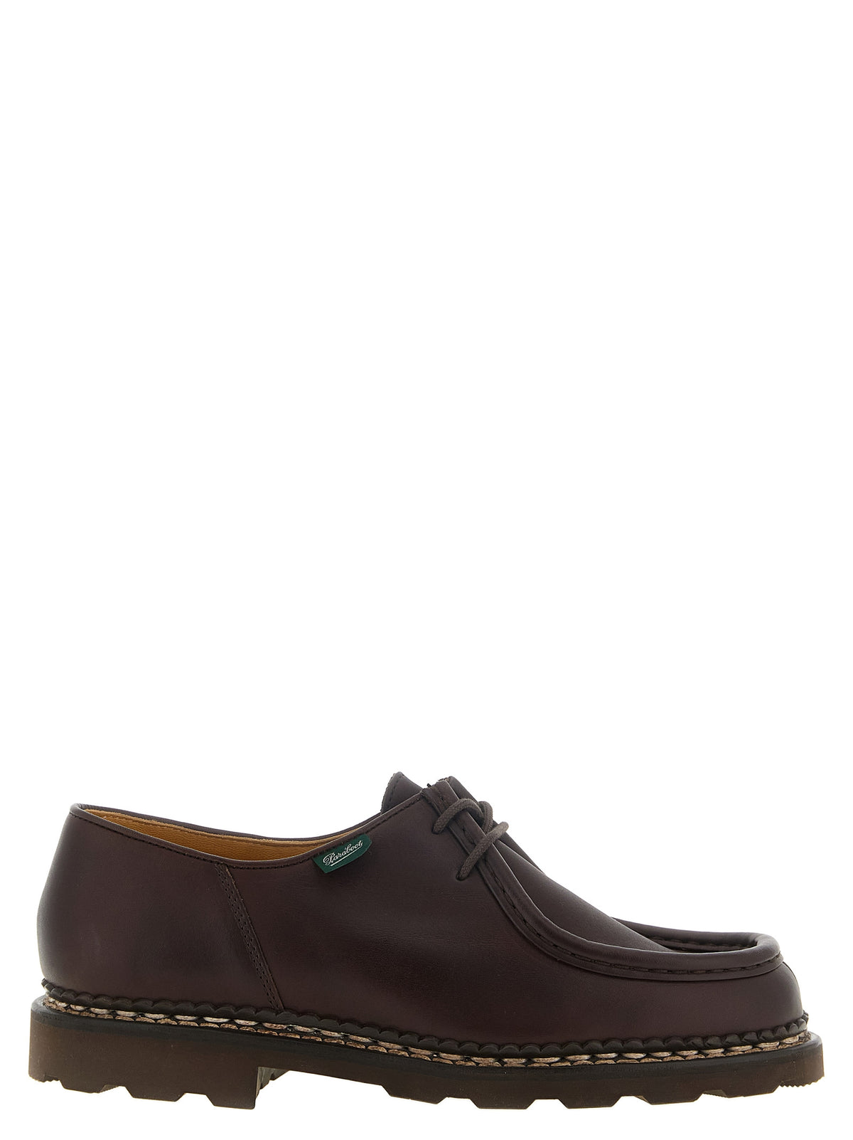 PARABOOT Braune Kalbsleder Oxford- und Derby-Schuhe