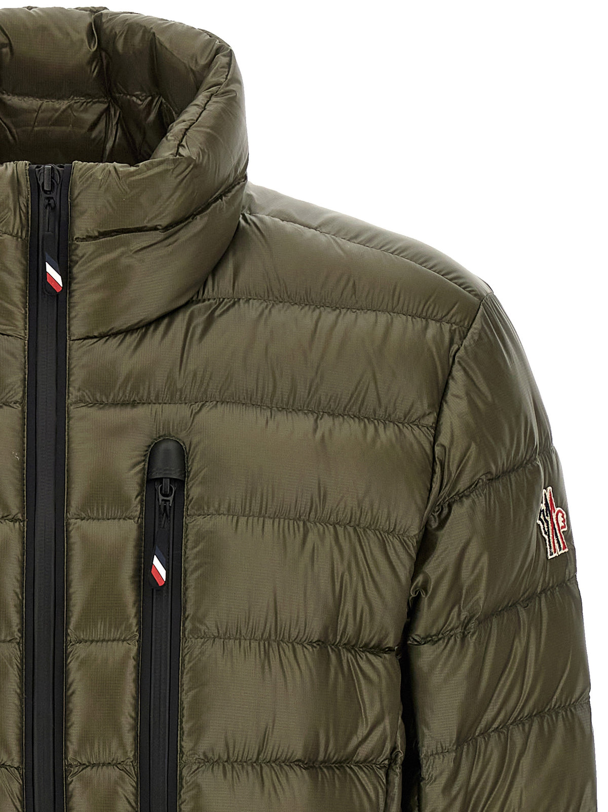 Moncler Grenoble Zweifarbige Polyester-Shelljacke