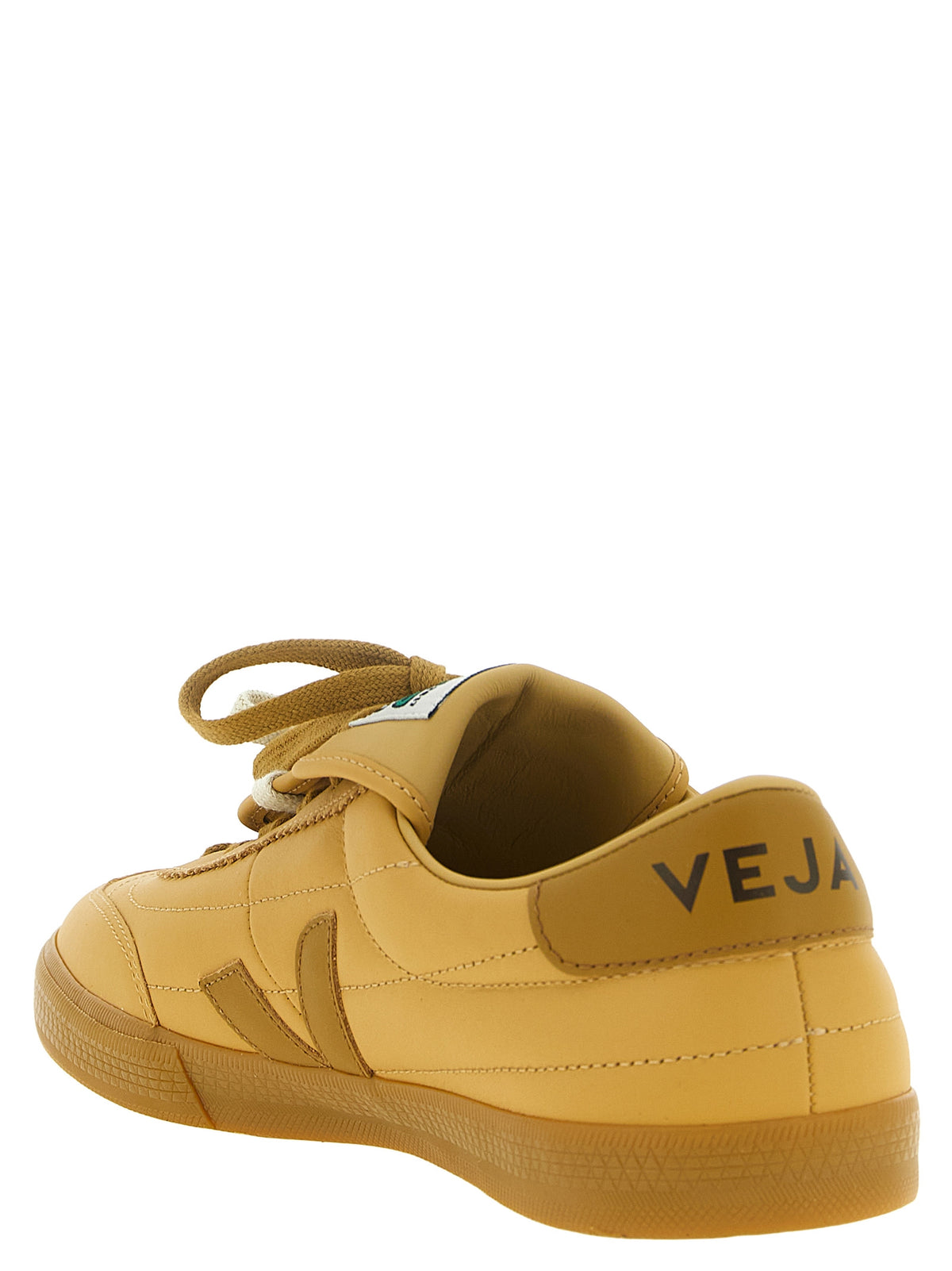 Veja Beige Kalbsleder Sneaker