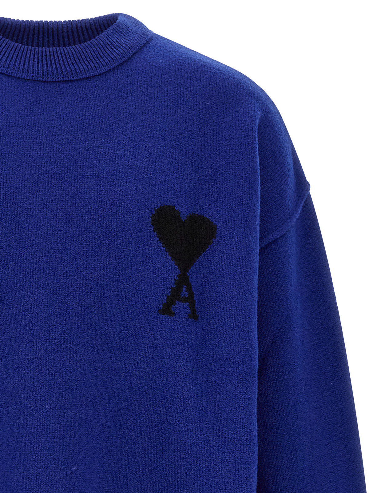 Ami Paris Blauer Wollcardigan