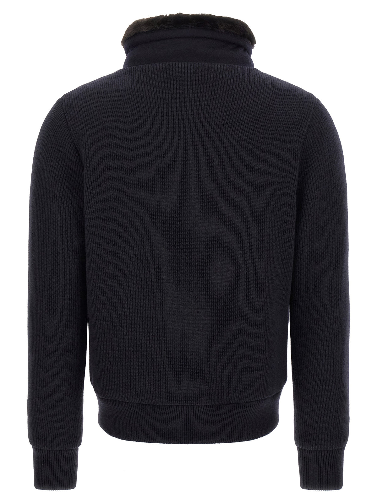MooRER Blauer Wollbomber