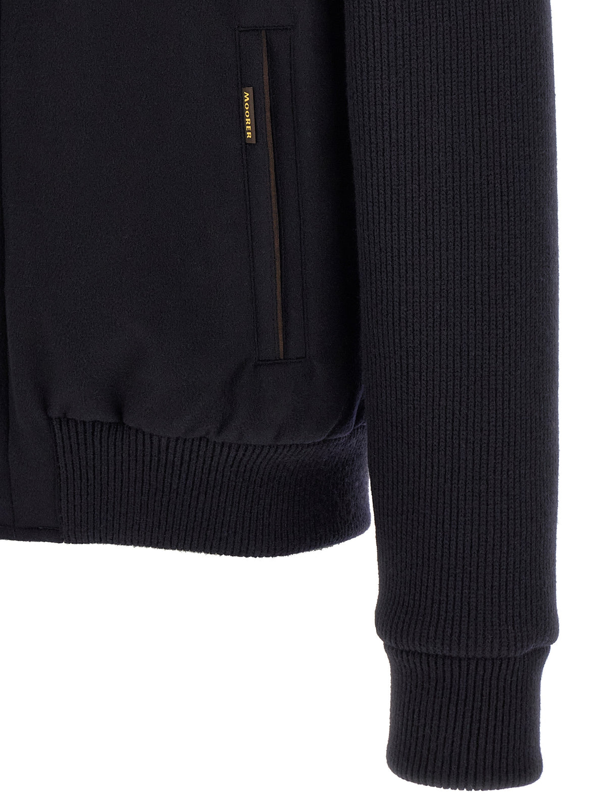 MooRER Blauer Wollbomber