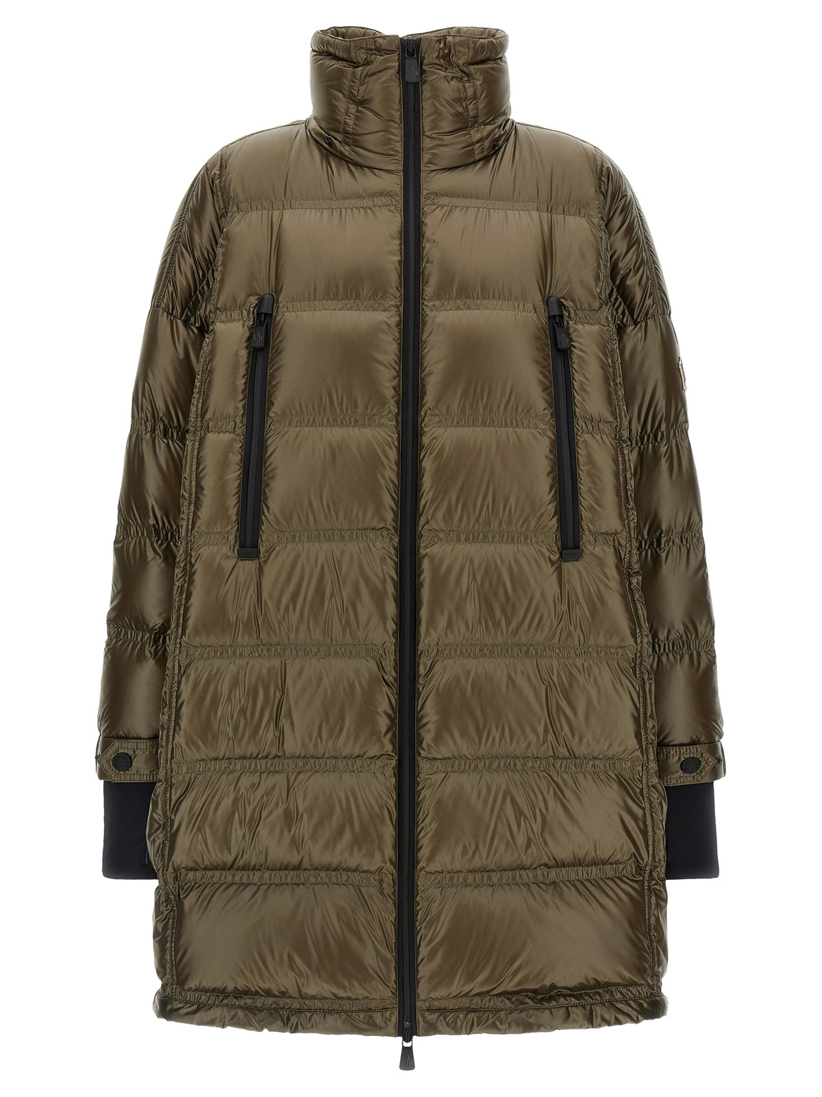 Moncler Grenoble Zweifarbiger Polyamid-Mantel