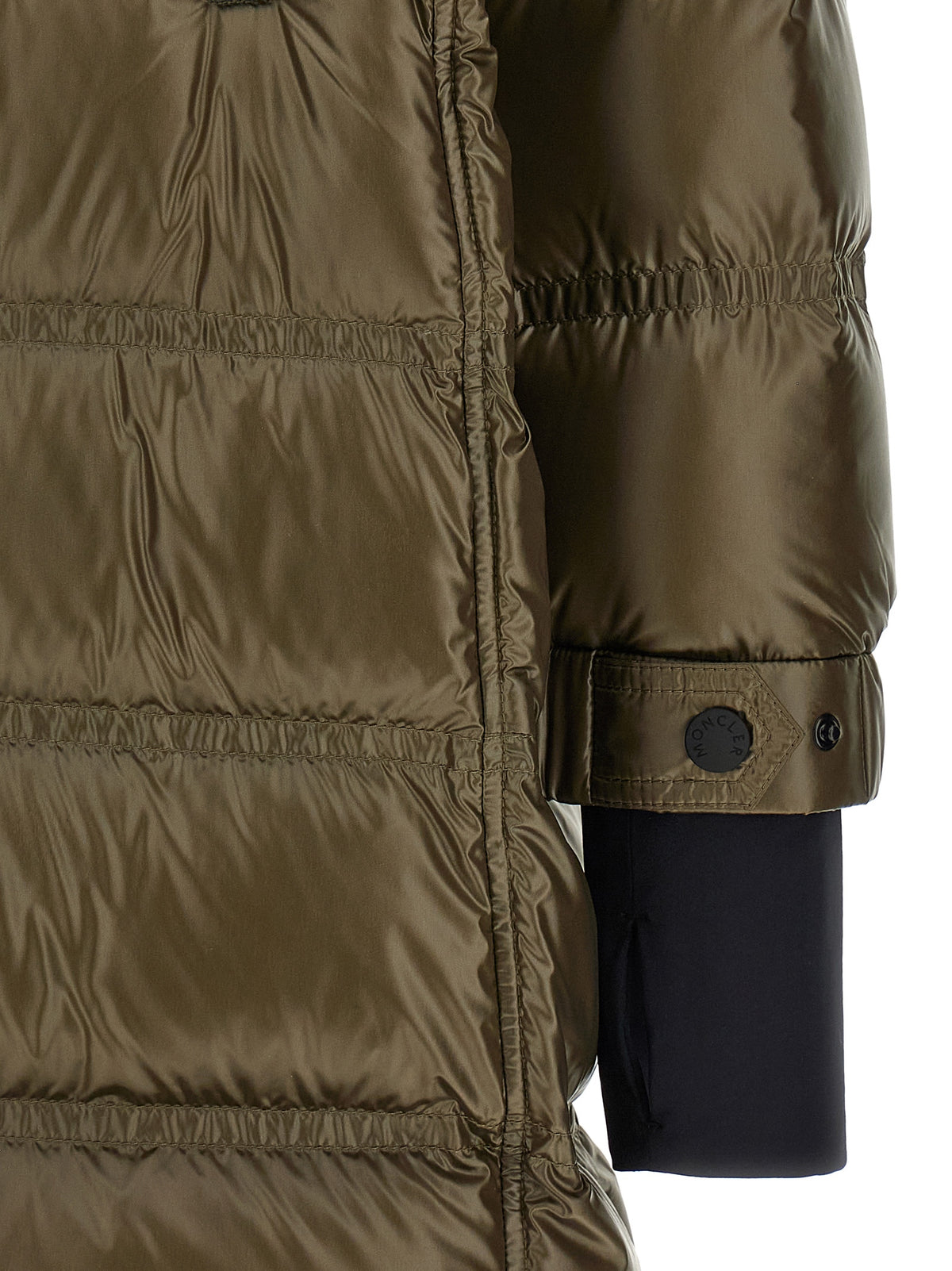 Moncler Grenoble Zweifarbiger Polyamid-Mantel
