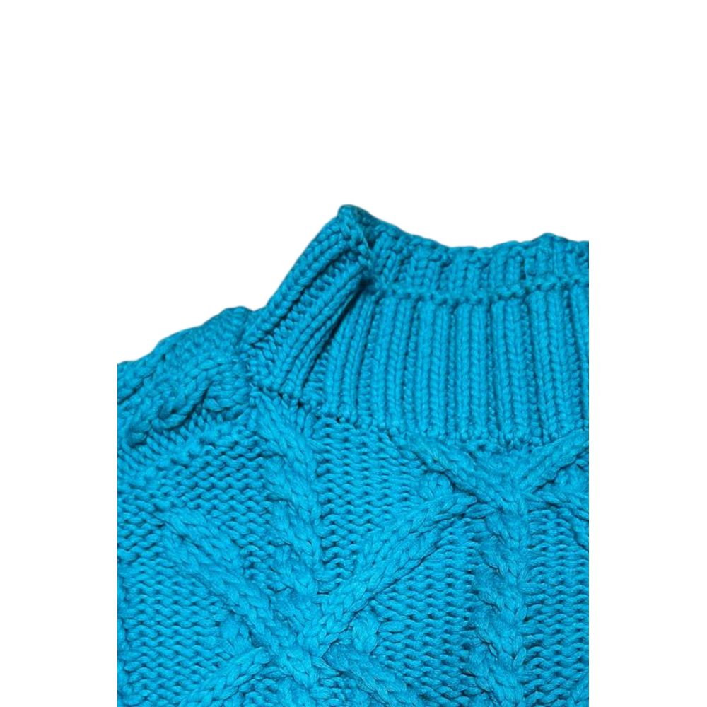 Malo Blauer Baumwollpullover für Herren