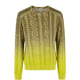 Malo Grüner Pullover aus Wolle für Männer