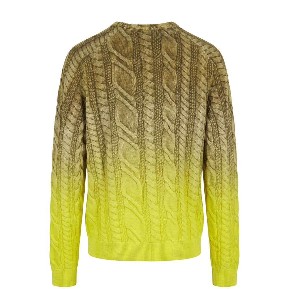 Malo Grüner Pullover aus Wolle für Männer