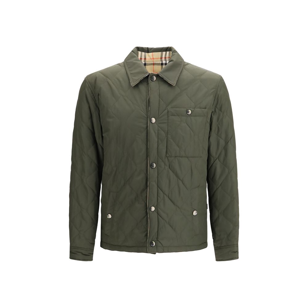 Burberry Zweifarbige Jacke aus Polyamid