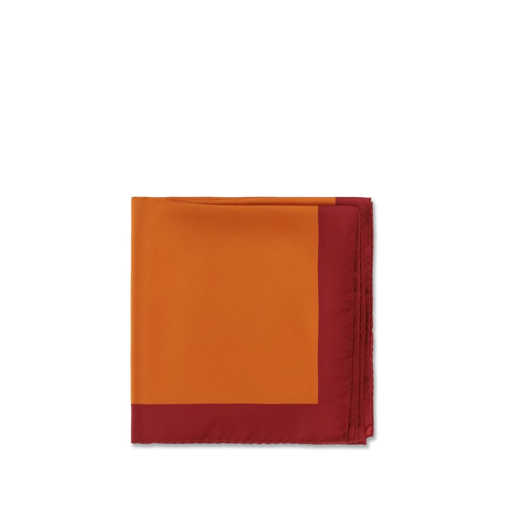 Saint Laurent Orange Seidenschal