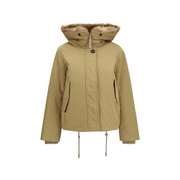 Woolrich Beige Baumwolle Parka