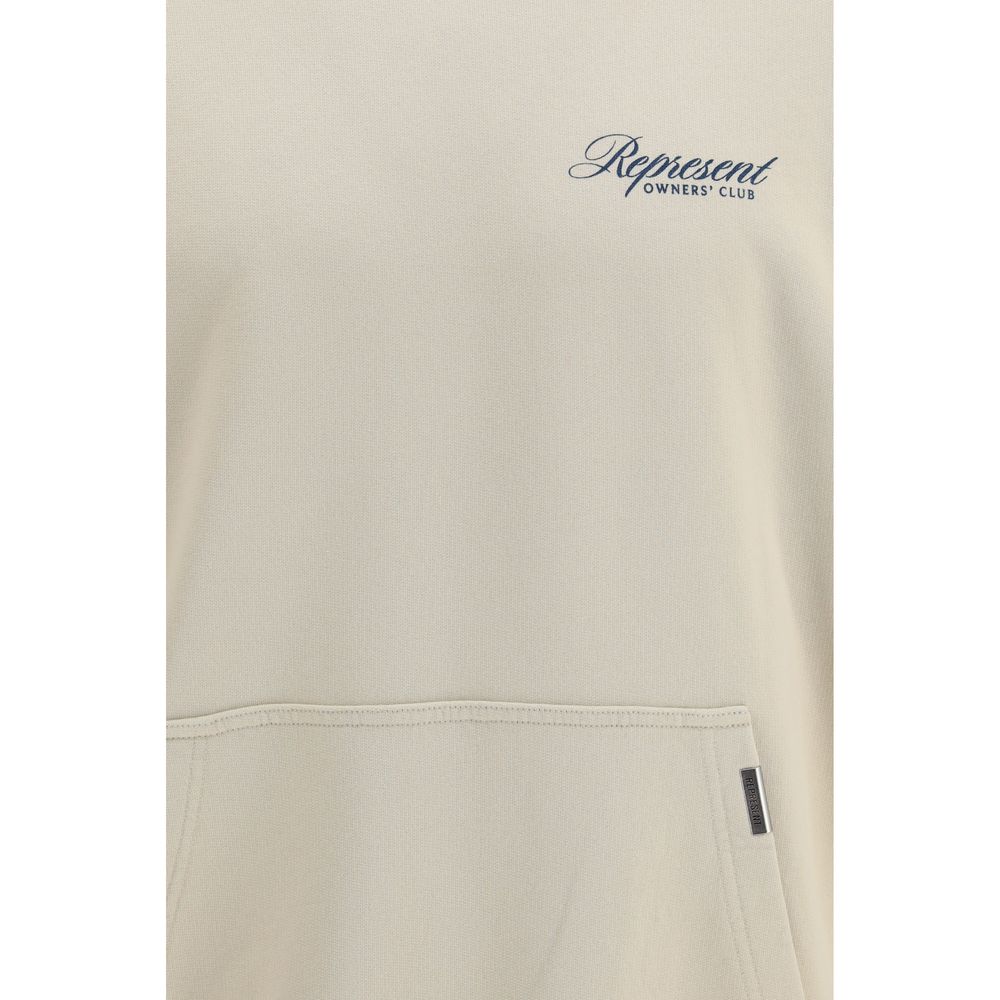 Represent Beige Baumwoll-Sweatshirt