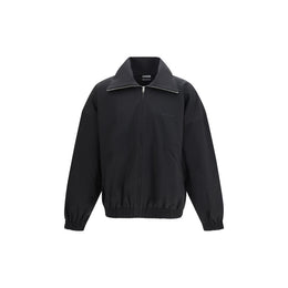 Balenciaga Schwarze Baumwoll-Shell-Jacke