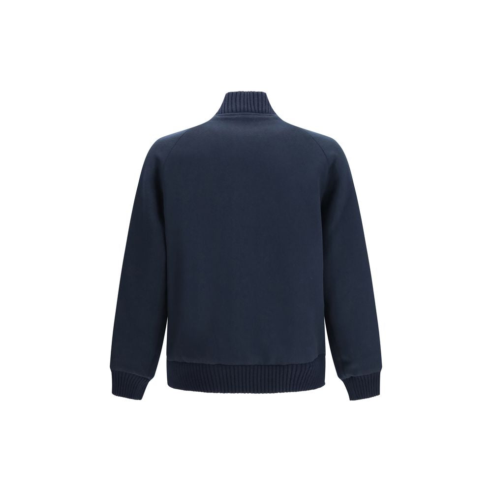 Woolrich Blauer Woll-Oversize-Bomber
