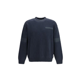 GR10K Blauer Baumwoll-Sweatshirt