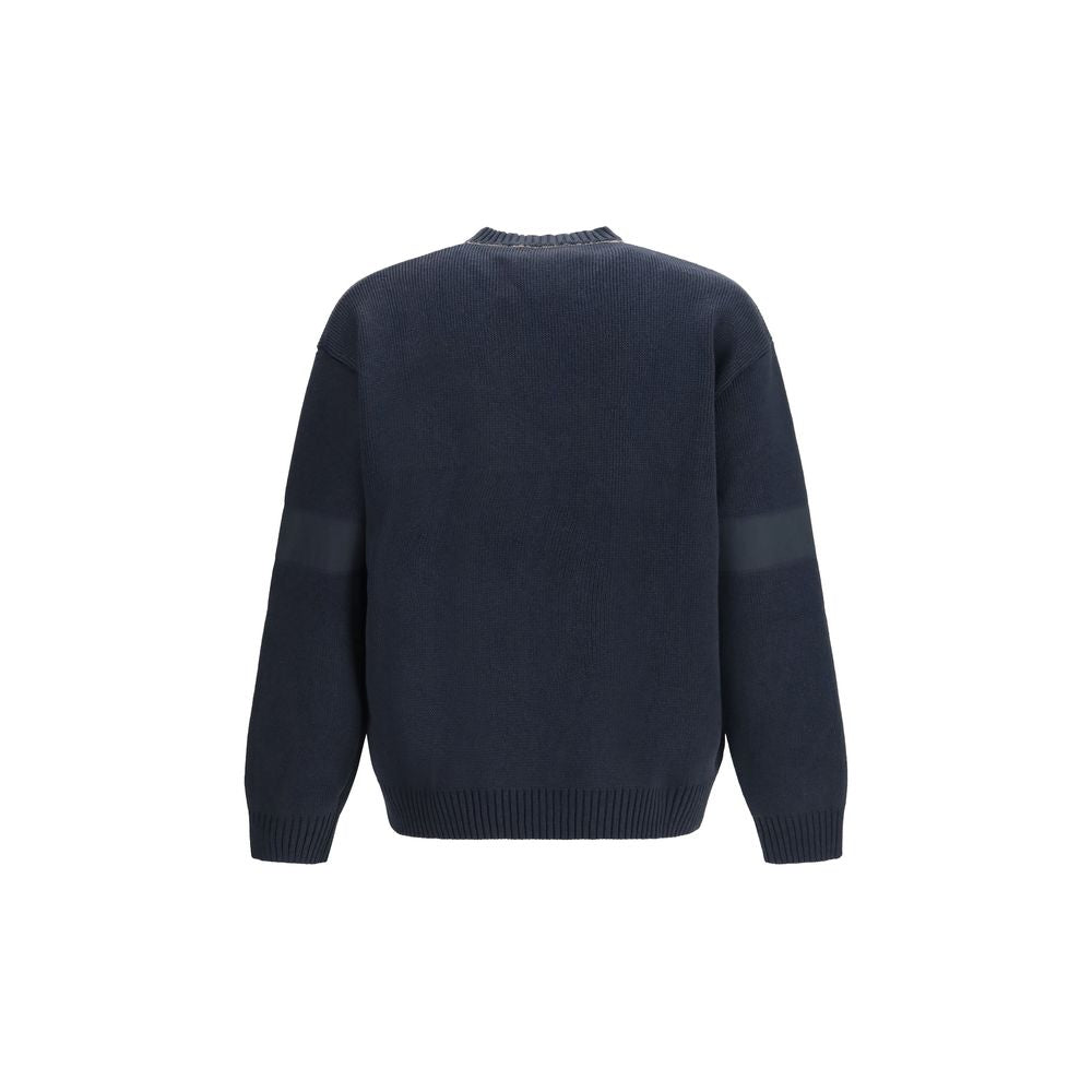 GR10K Blauer Baumwoll-Sweatshirt