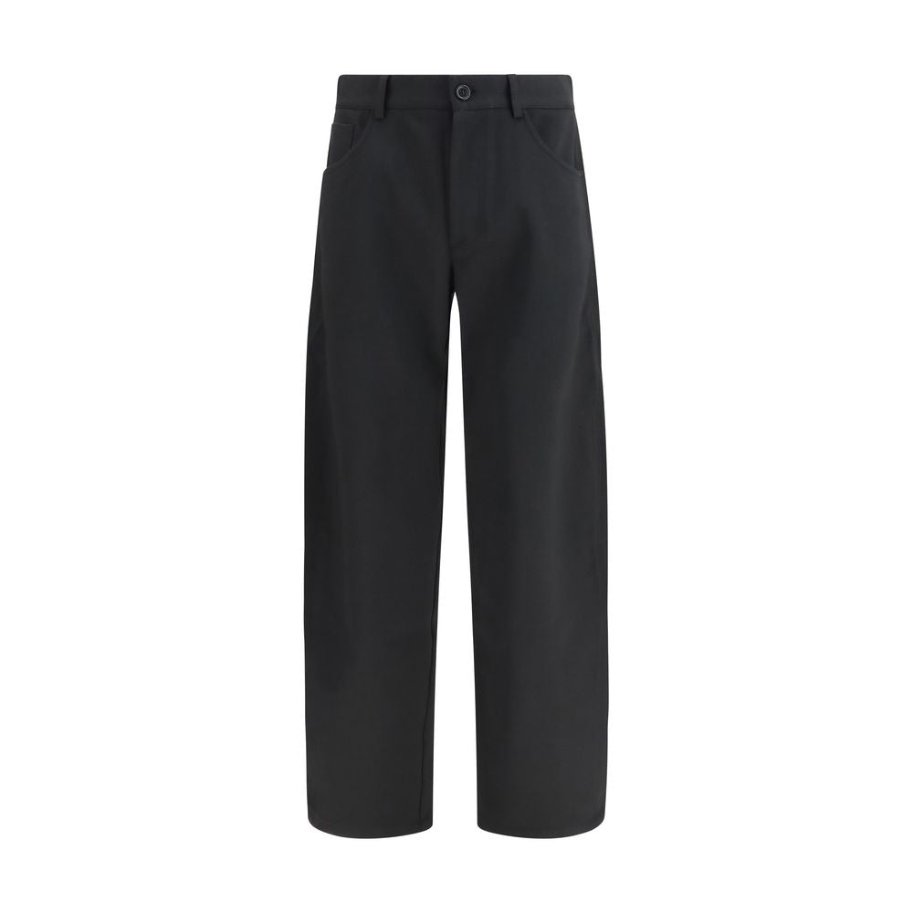 SÉFR Schwarze Freizeithose aus Polyester