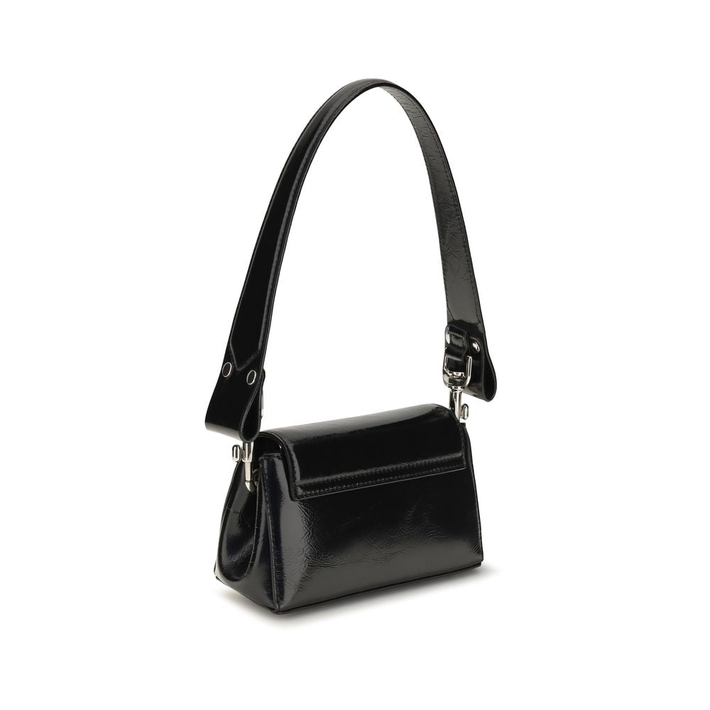 Vivienne Westwood Schwarze Kalbsleder Bos Taurus Handtasche