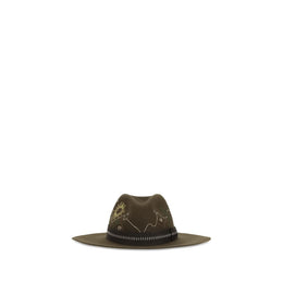 Golden Goose Zweifarbiger Fedora aus Ovis Aries Wolle
