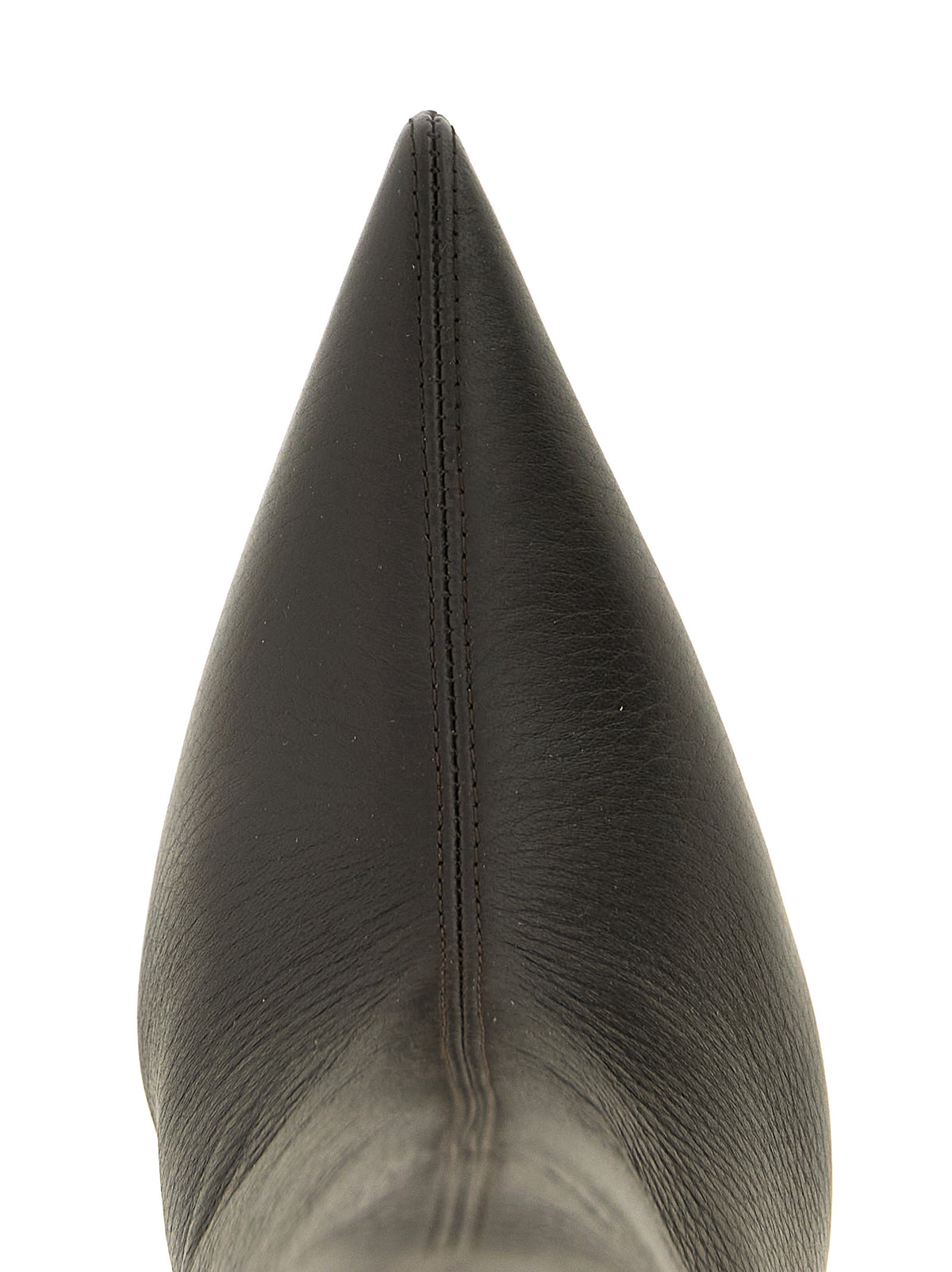 Christian Louboutin Braun Ziegenleder Over The Knee