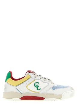 Christian Louboutin Bunte Sneaker aus Kalbsleder