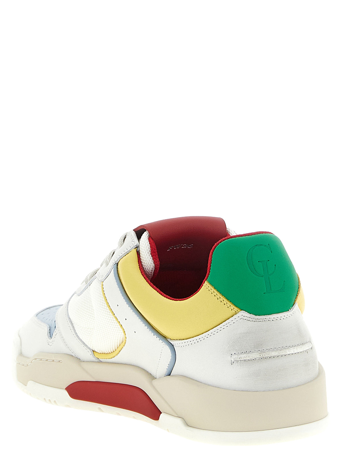 Christian Louboutin Bunte Sneaker aus Kalbsleder