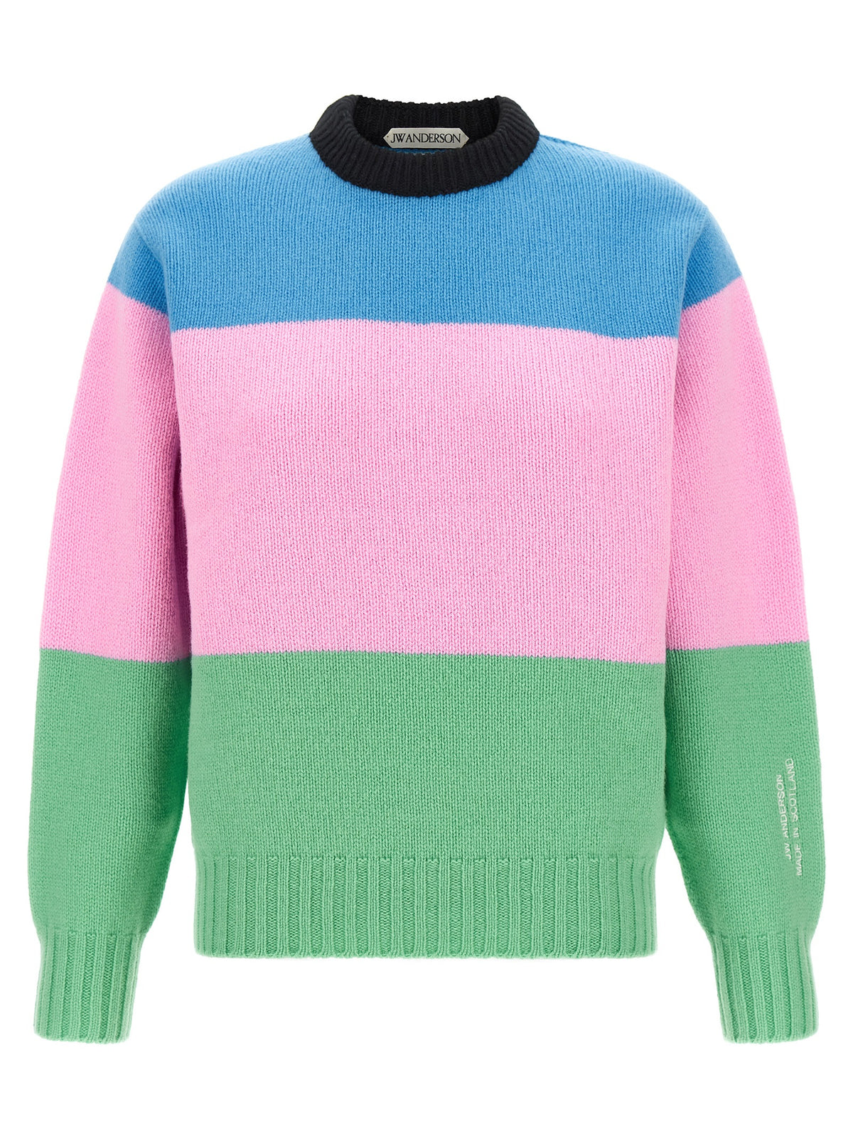 J.W.Anderson Mehrfarbige Wollstrickjacke