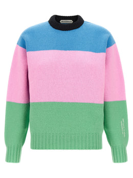 J.W.Anderson Mehrfarbige Wollstrickjacke