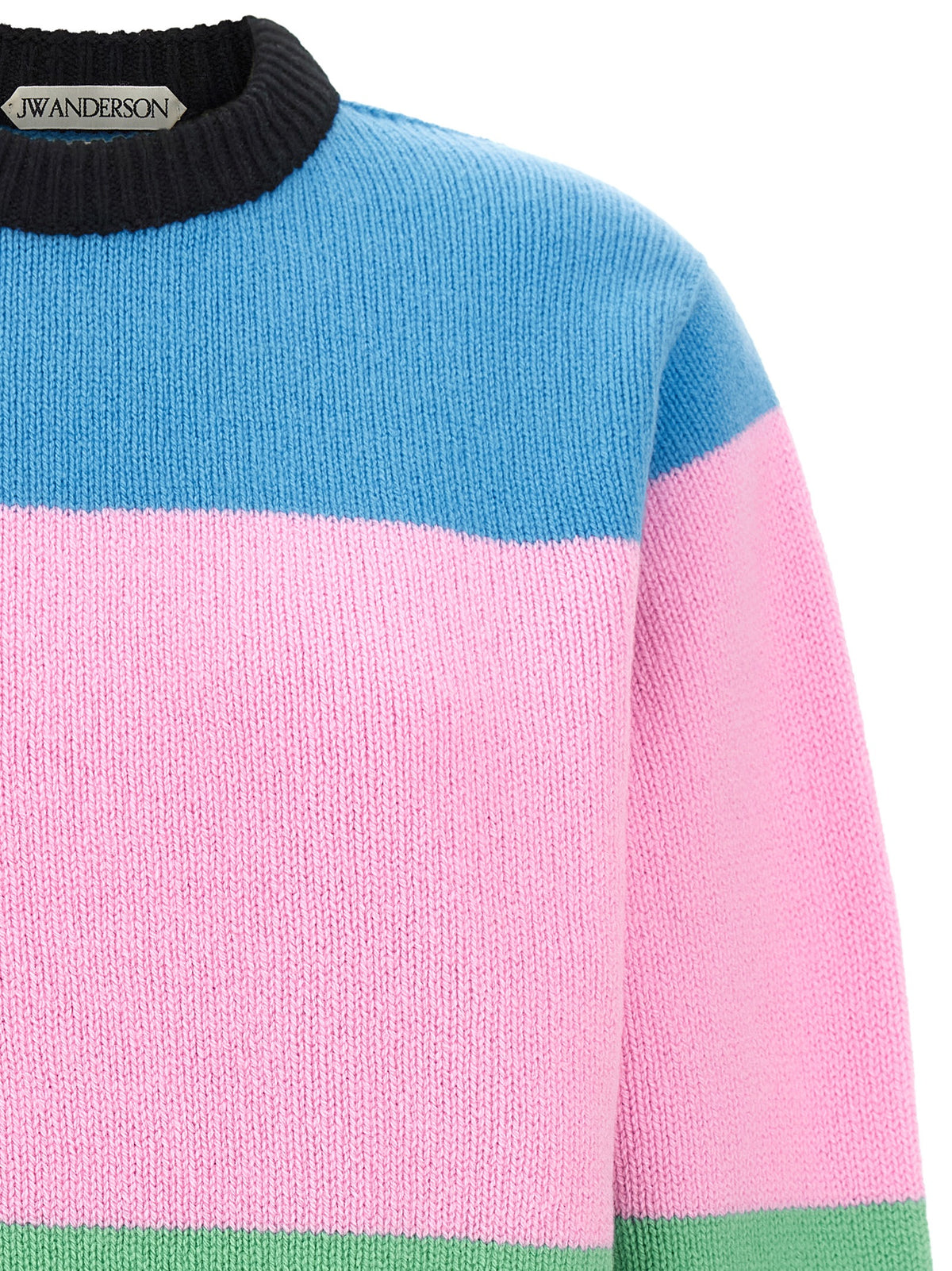J.W.Anderson Mehrfarbige Wollstrickjacke