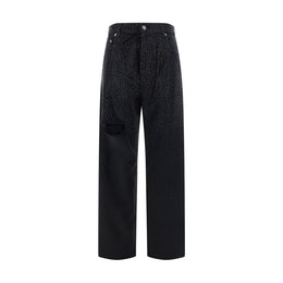 Golden Goose Schwarze Baumwoll-Freizeithose