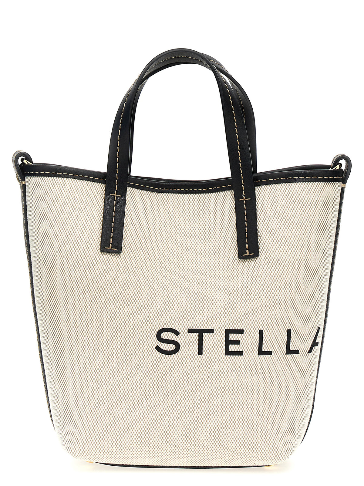 Stella McCartney Beige Polyamid-Tragetasche